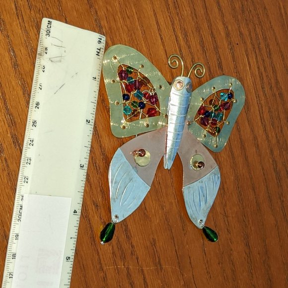 Handmade Metal Butterfly Suncatcher … - Picture 5 of 5